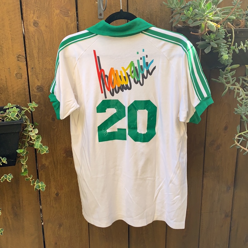 Vintage ASICS Tiger Hawaii polo